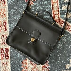 Marlo Handbags Faux Vintage Coach Purse